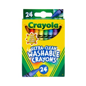 CRAYOLA U/C W.CRAYON 24'S 520138