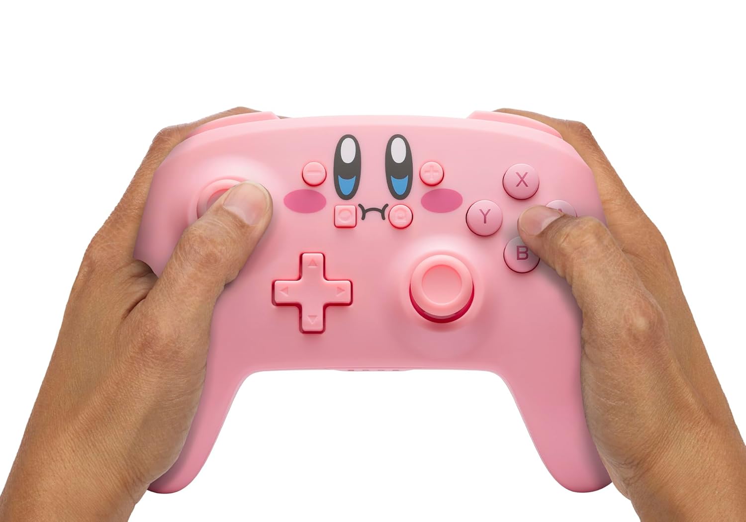 PowerA Wireless Controller for Nintendo Switch - Kirby Mouthful (Officially Licensed)