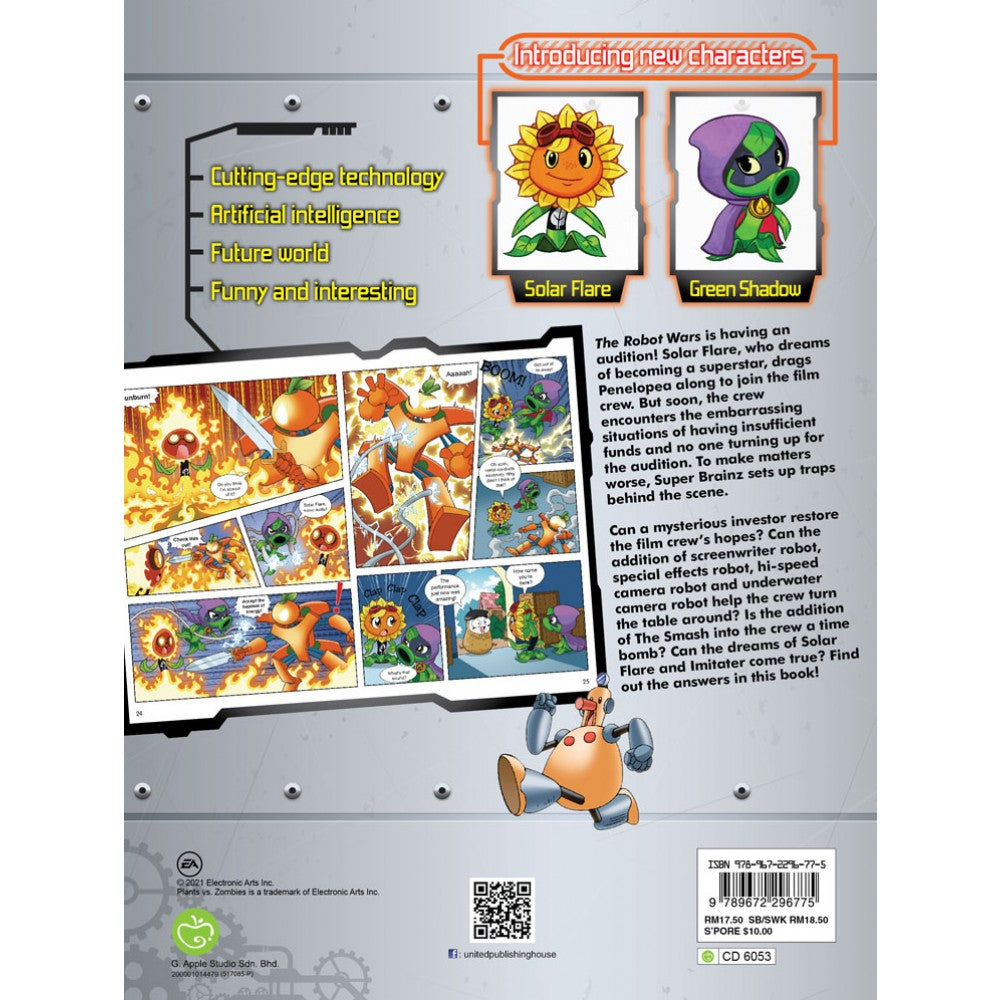 Plants vs Zombies 2 Robots Comic I'm A Superstar 4