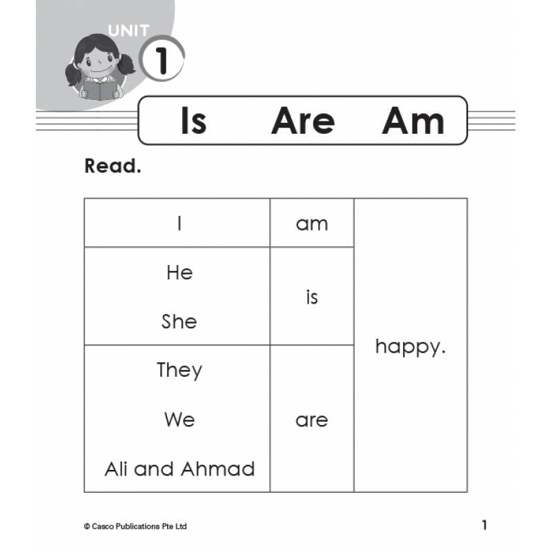 Preparatory Grammar For Ages 5 -7 Book 1