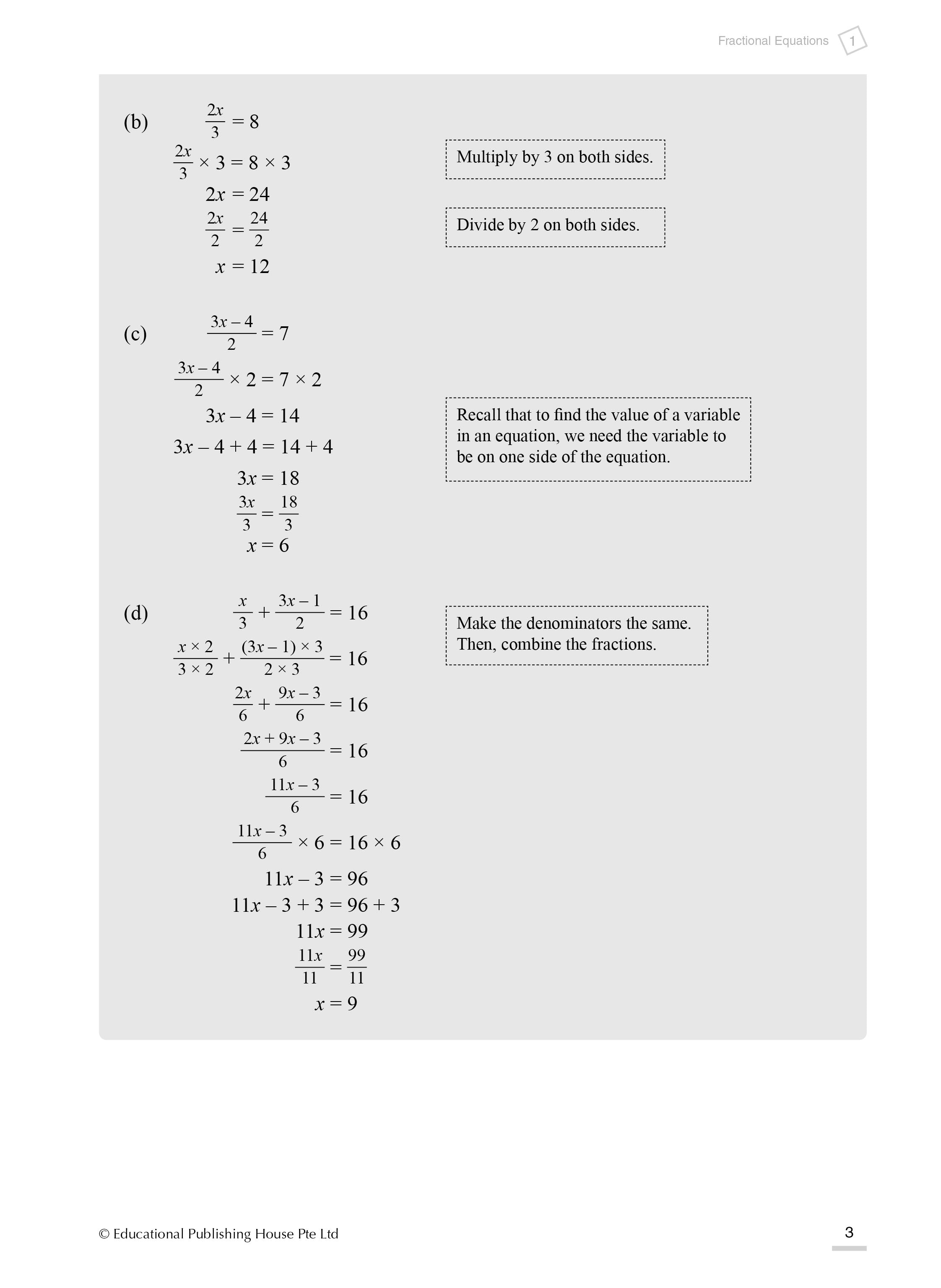 Secondary 4 NT/G1 Maths Topical Revision