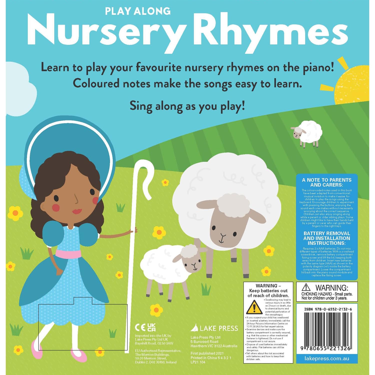 Piano Book - Nursery Rhymes (Board Book)