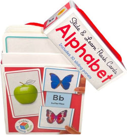 Slide & Learn Flashcards: Alphabets