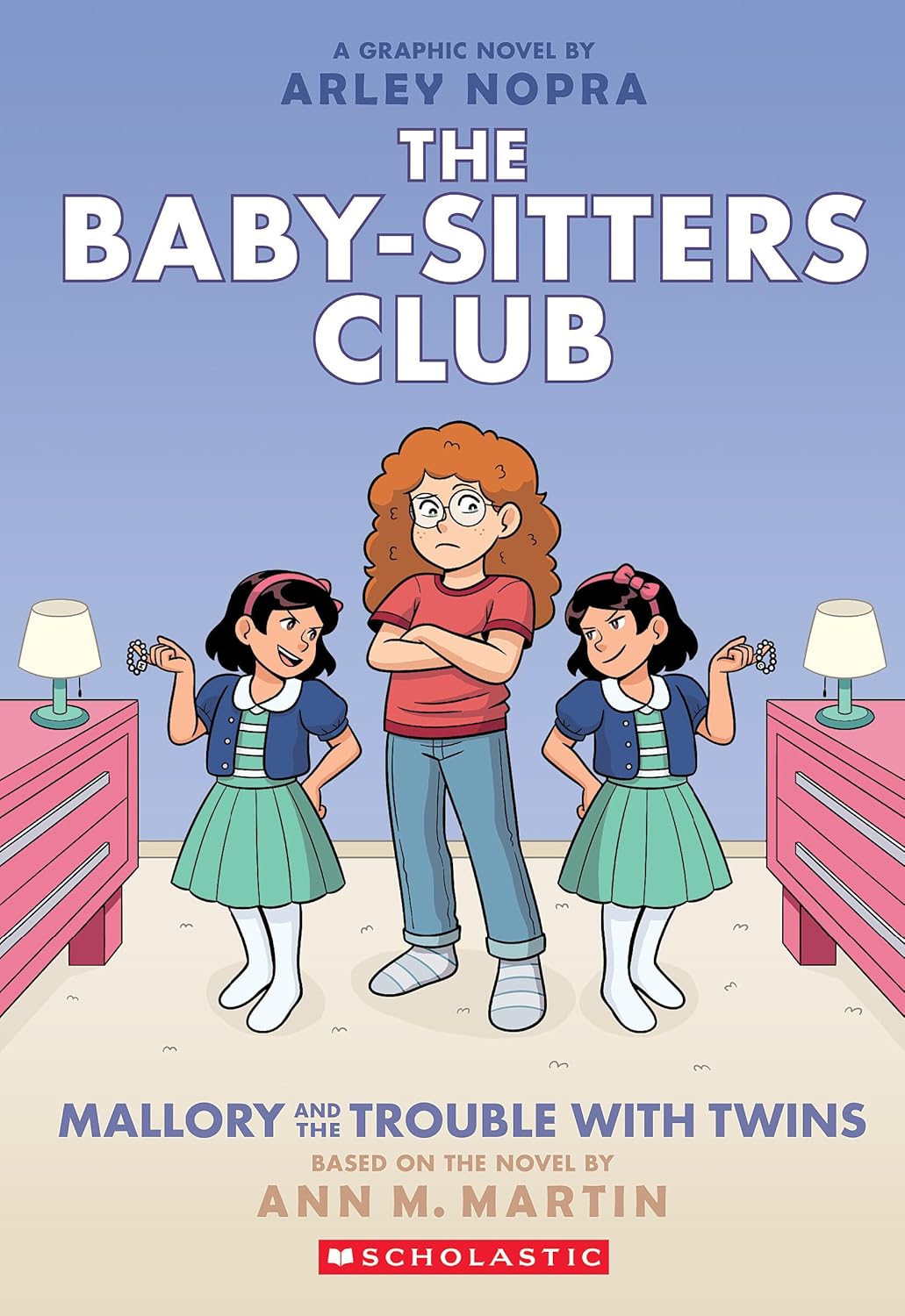 Mallory And The Trouble With Twins: A Graphic Novel (the Baby-sitters Club #17) (the Baby-sitters Club Graphix)