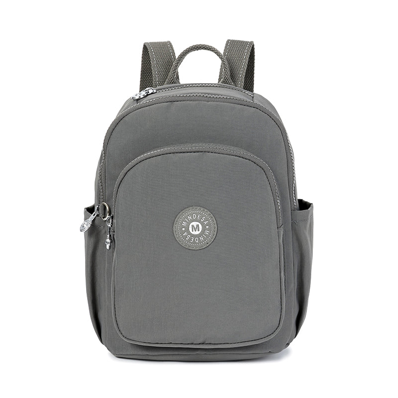 Casual Multi-Pocket Nylon Backpack – 4 Assorted Colours