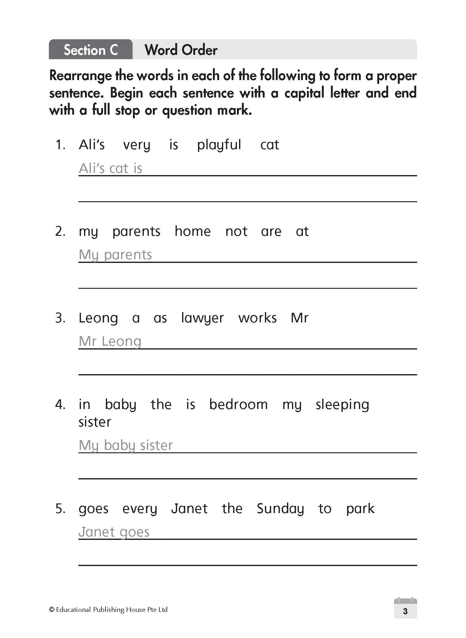 Primary 1 English Weekly Revision (4th Edition)