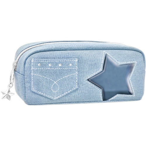 Denim Pencil Bag
