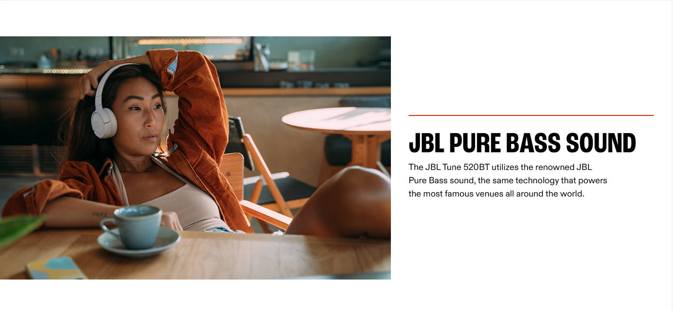 JBL Tune 520BT - Blue