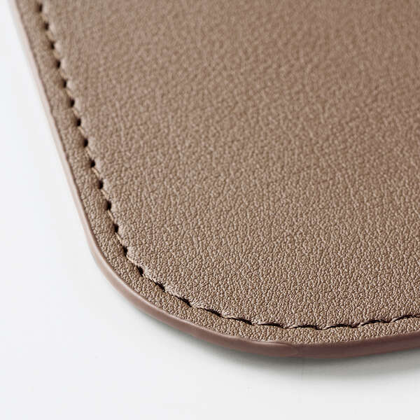 Elecom Large Leather Mouse Pad Brown