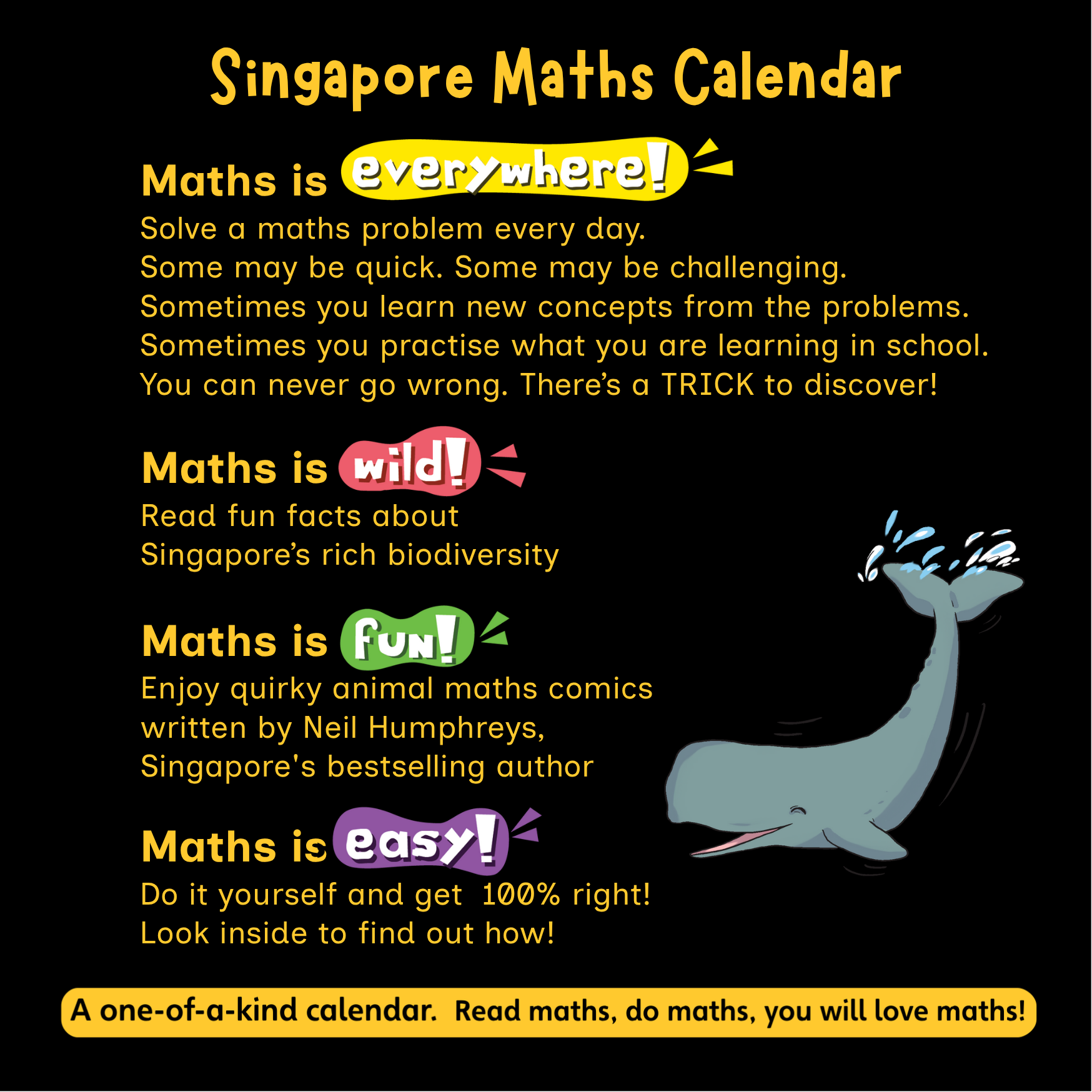 Singapore Maths Calendar 2026 (7–8 years)