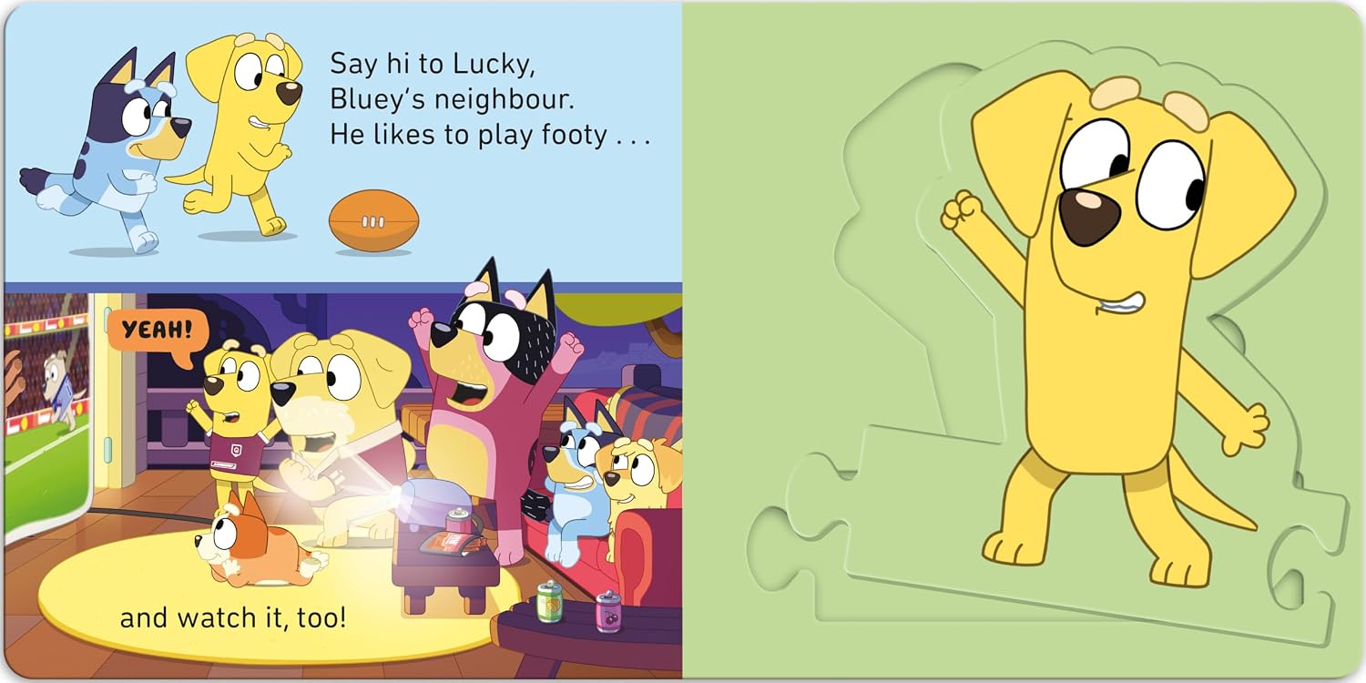 Bluey: Bluey's Friends: A Jigsaw Book