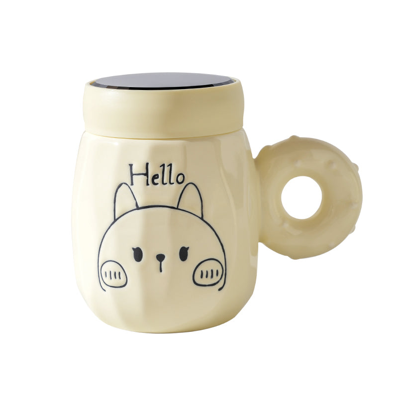  CERAMIC MUG BEAR W LID ULB562
