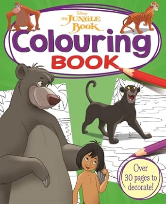 Disney The Jungle Book: Colouring Book (Simply Colouring Disney) Paperback