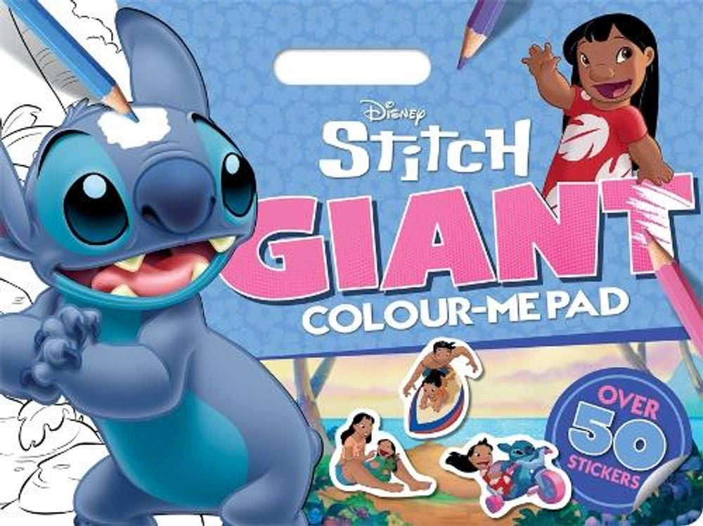Disney Stitch: Giant Colour-Me Pad