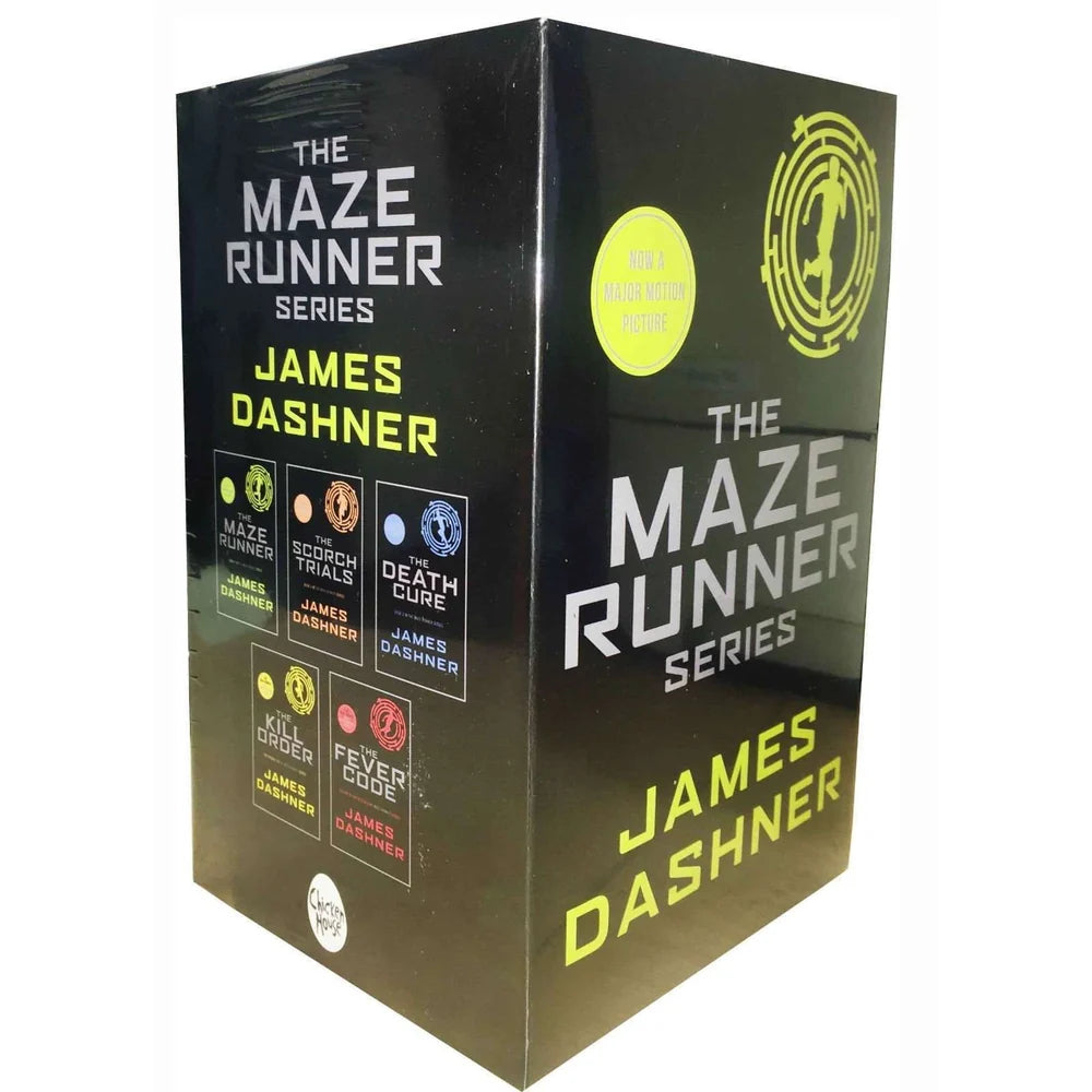 Maze Runner Series James Dashner 5 Books Collection Set Pack (Paperback)