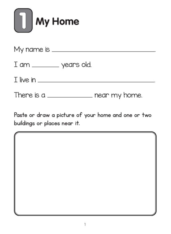 Pre-primary Preparatory Course English Activity Series for Early Learners Book 4 – My Surroundings