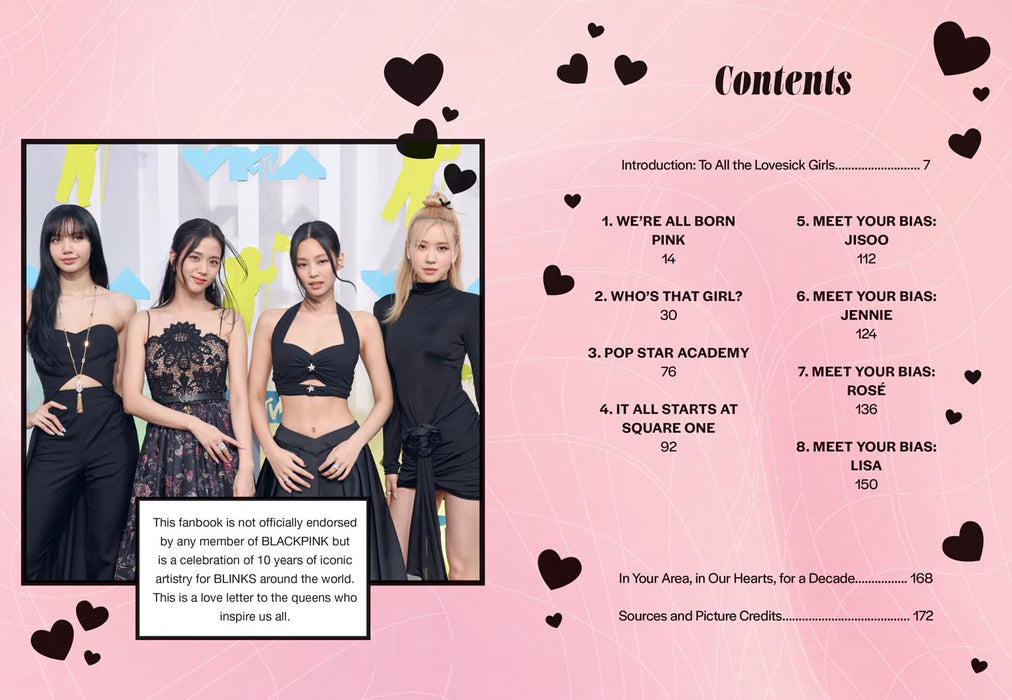 Blackpink: A Decade In Your Area (Hardcover)