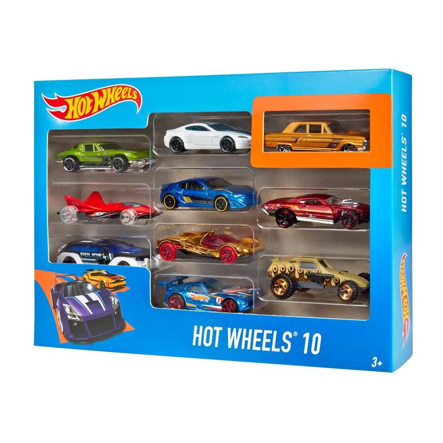 MATTEL HOT WHEELS 10 CAR PACK