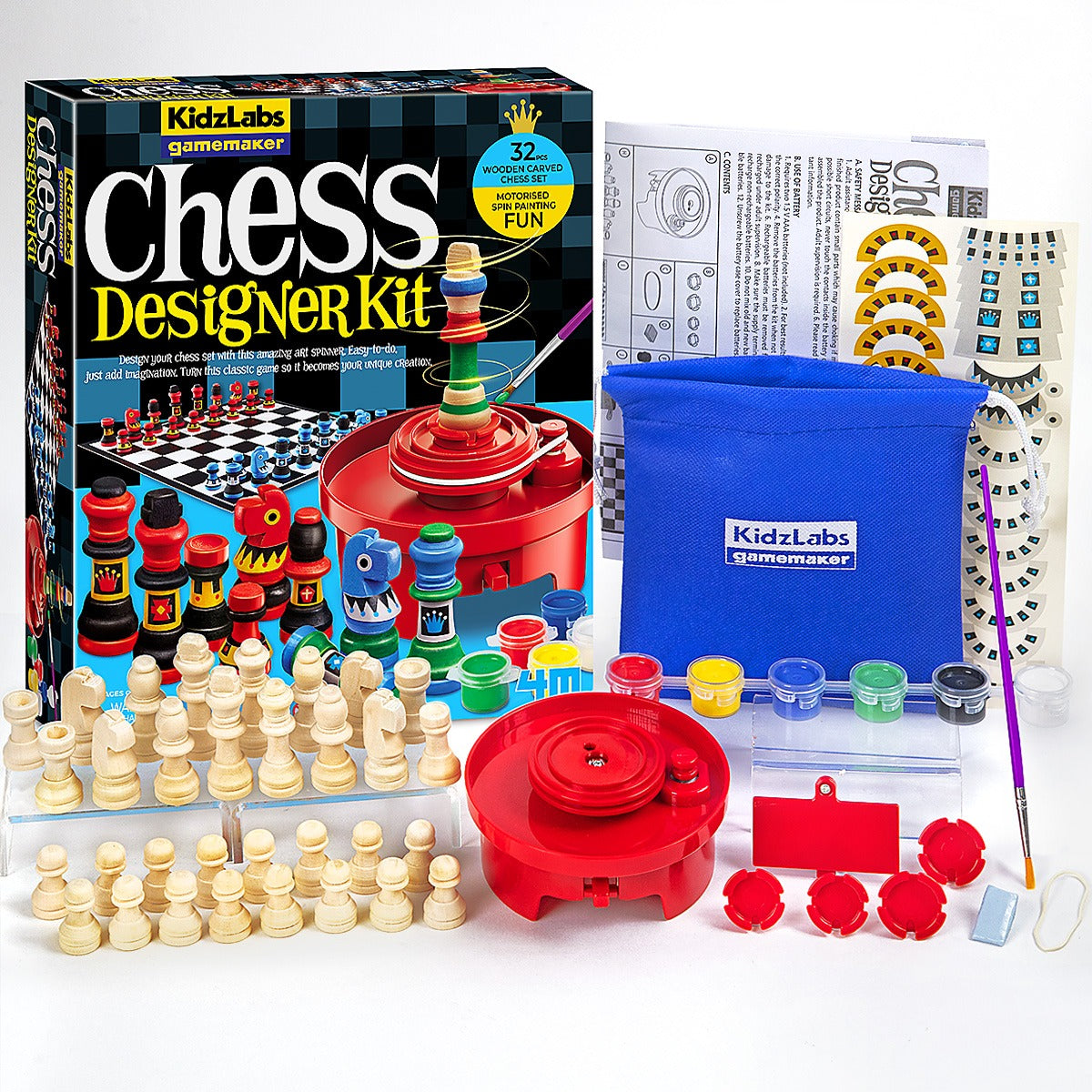 4M KIDZLABS CHESS DESIGNER KIT