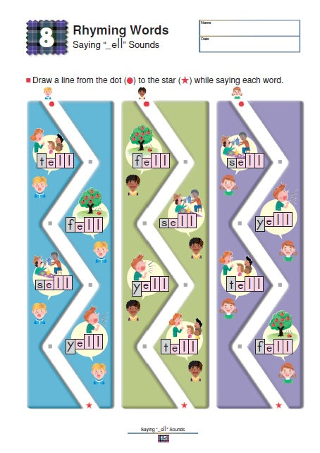 Kumon: My Book of Rhyming Words & Phrases
