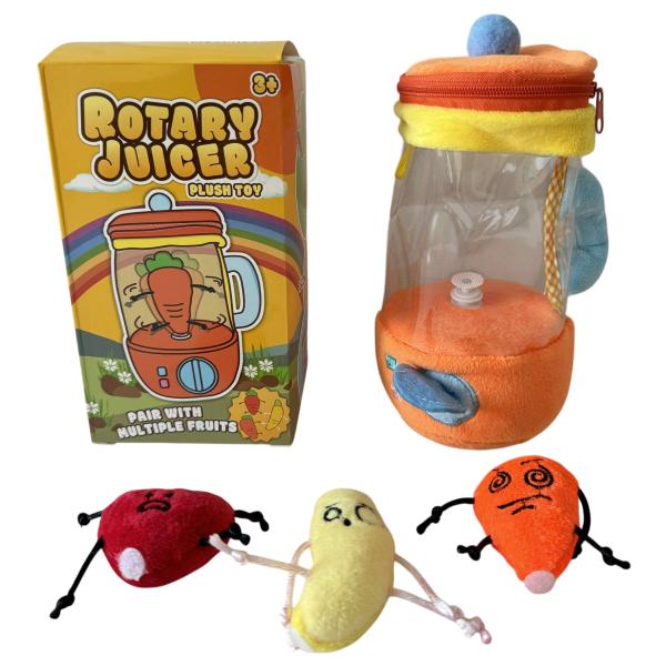 Juicing Plush Toy With 3 Extra Toys