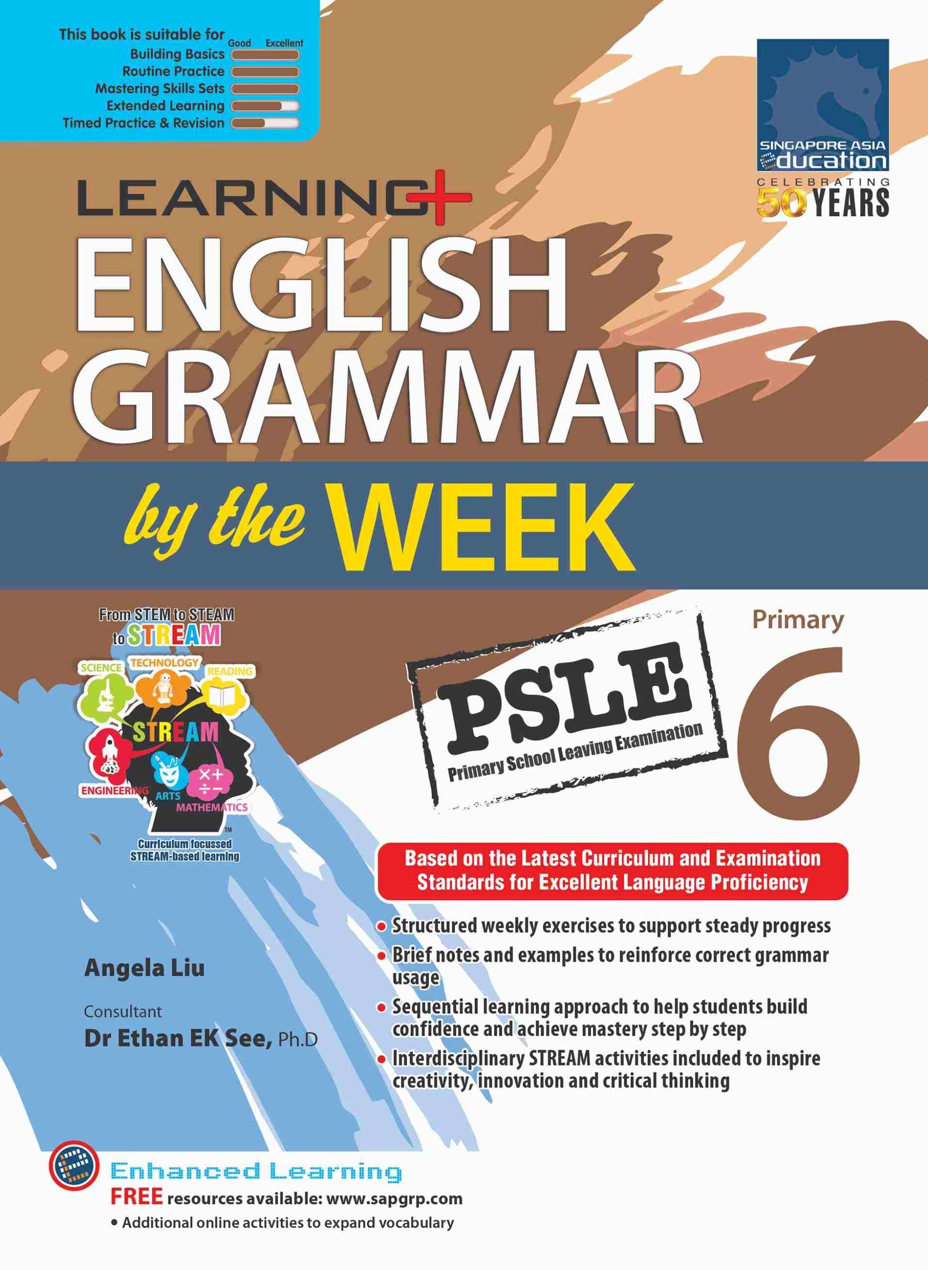 Learning+ English Grammar by the WEEK Workbook 6