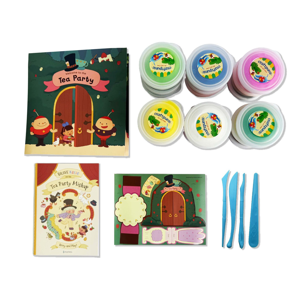 Craftpura Clay Large Kit Tea Party