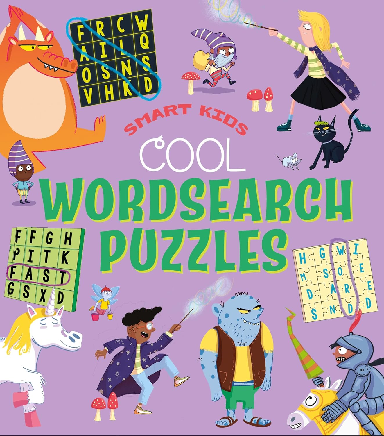 Smart Kids! Cool Wordsearch Puzzles (Paperback)