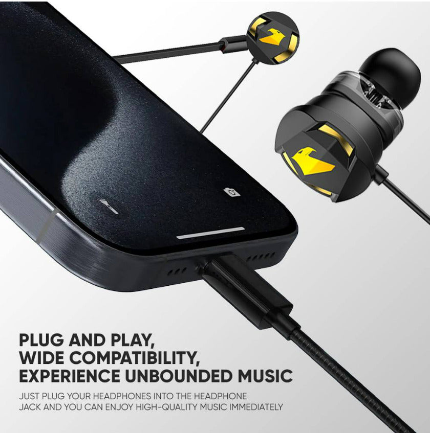 Armaggeddon Wasp 5 Mobile Type-C Gaming Earphones 