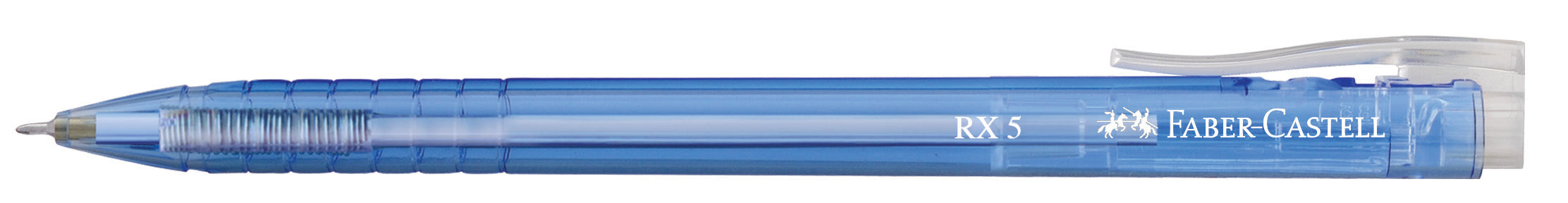 Faber-Castell RX5 Ball Pen, Needle Point 0.5mm, Blue in Box-545351-10