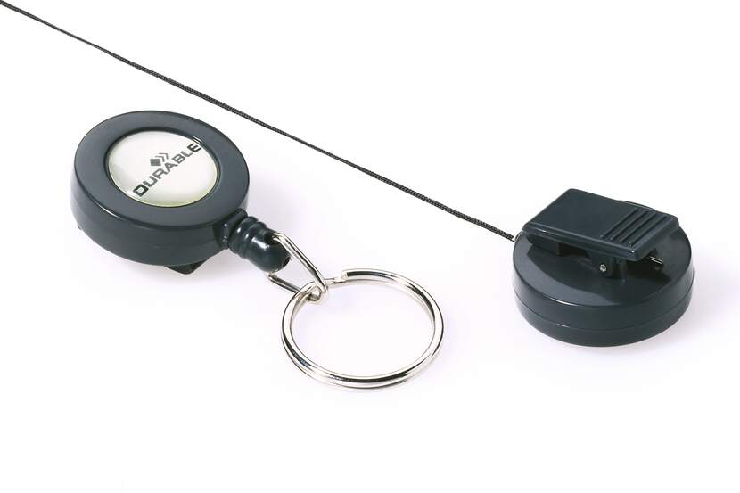 Durable Badge Reel With Key Ring 8222