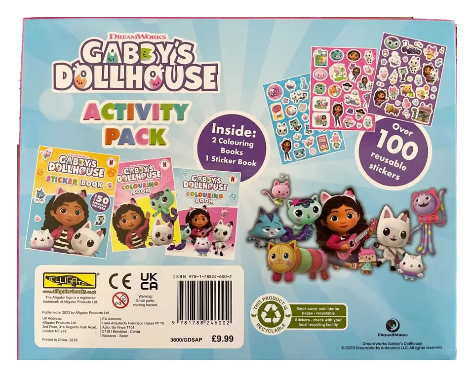 Gabby's Dollhouse Activity Pack