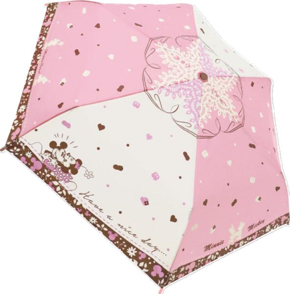 Folding Umbrella Mickey & Minnie 90356