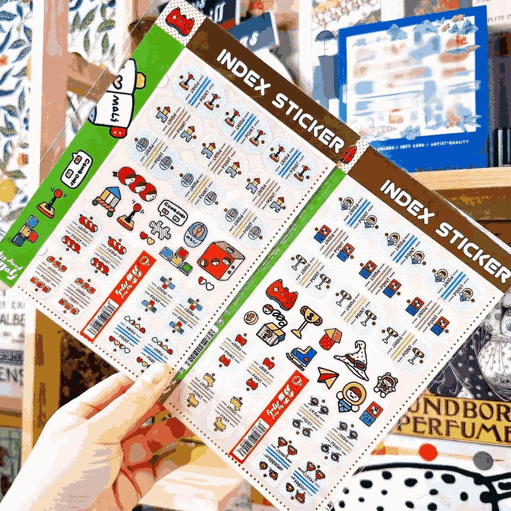 Index Sticker - Games