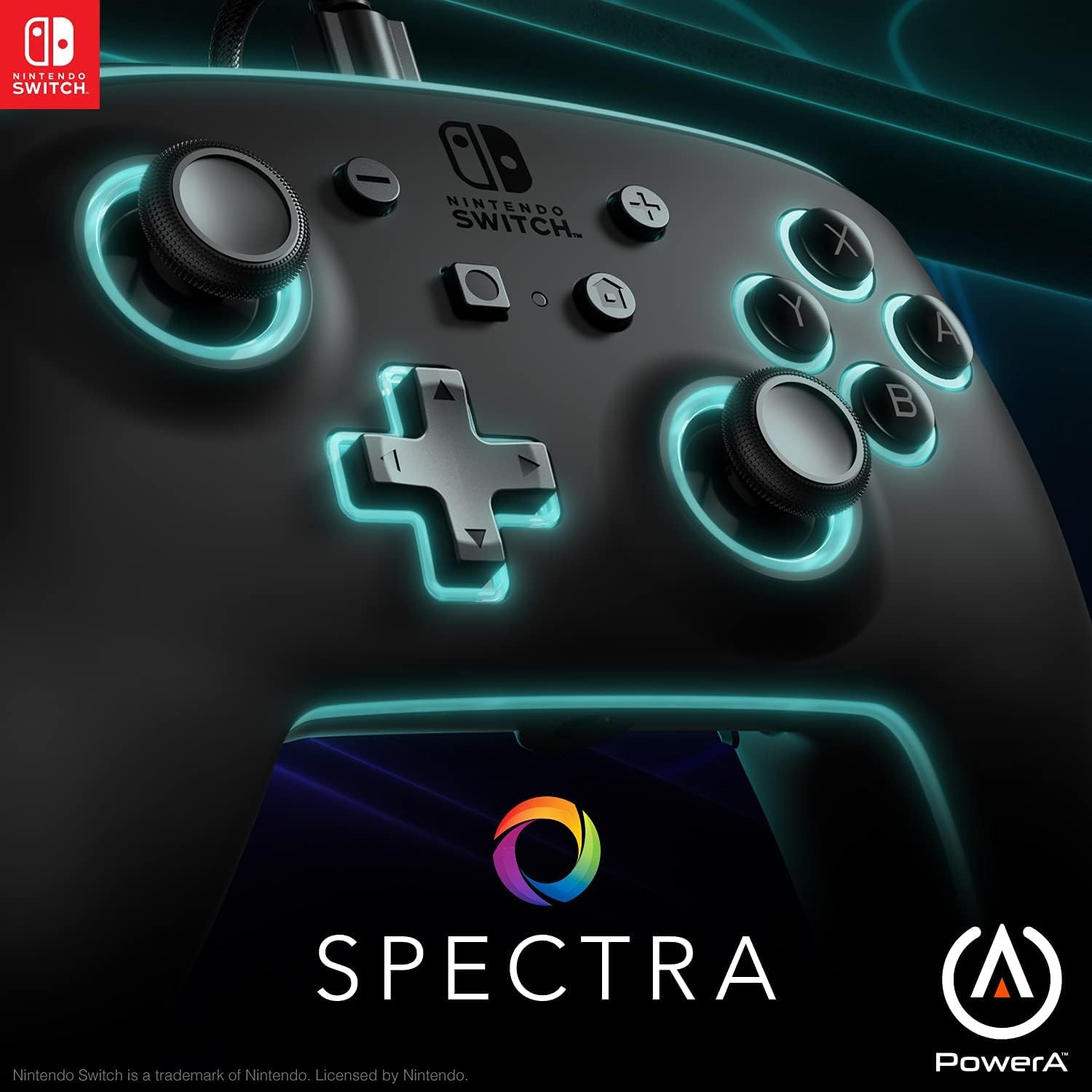 PowerA Spectra Enhanced Wired Controller for Nintendo Switch (Officially Licensed)