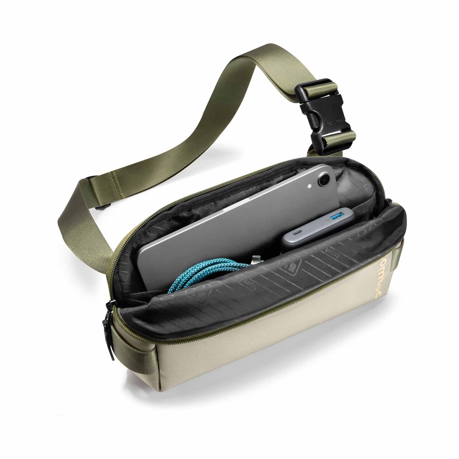 Tomtoc Explorer-H02 SlingBag with Minimalist EDC Design - Green