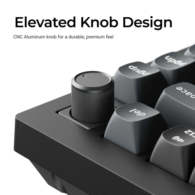 Keychron V1 Ultra 8K Wireless Custom Mechanical Keyboard - Brown