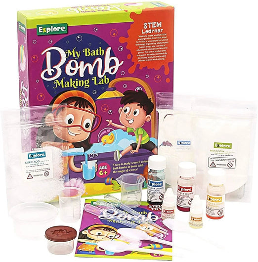 EXPLORE STEM MY BATH BOMB MAKING LAB