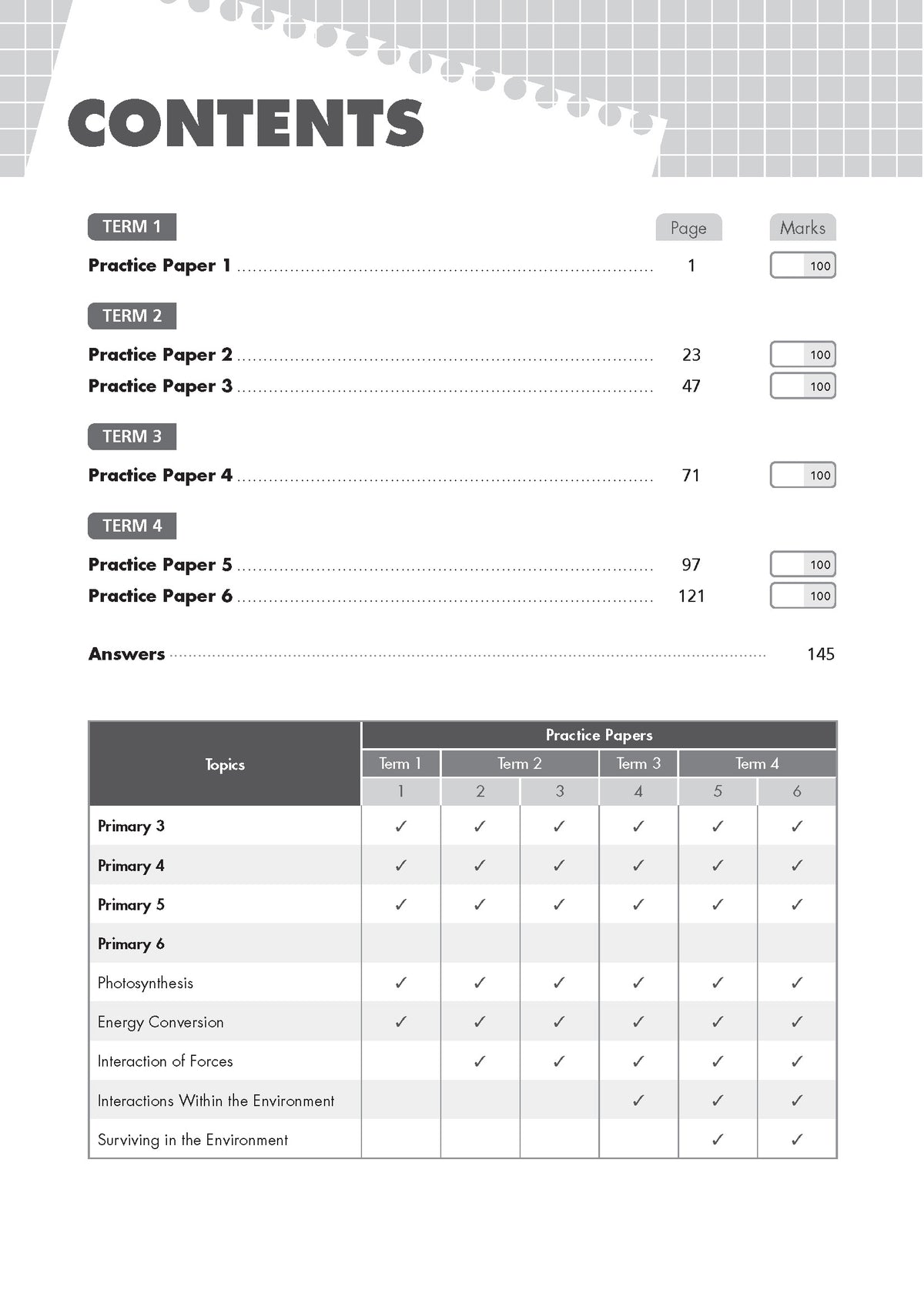 P6 TOP Science Practice Papers 