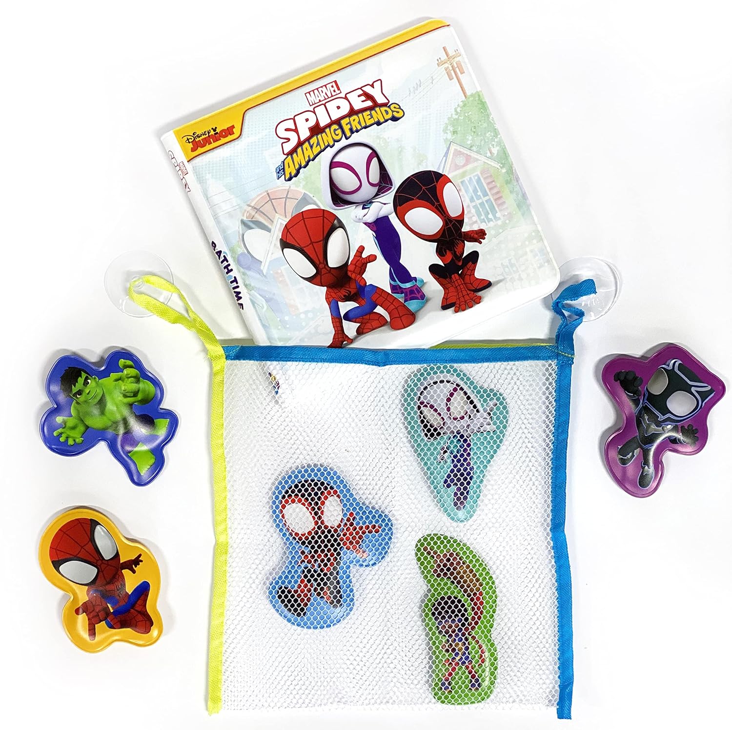 Spidey and his Amazing Friends Bath Time Books (Paperback)