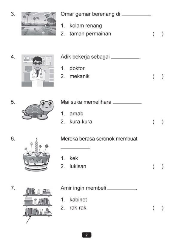 Buku Latihan Peperiksaan Cekap Darjah 2 Second Edition