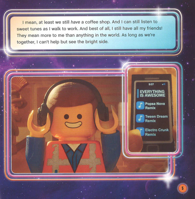Emmet Gets Tough (The LEGO MOVIE 2: Storybook With Stickers) Paperback – Picture Book