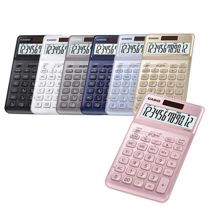 Casio 12D STYLISH Calculator JW-200SC-BK Black