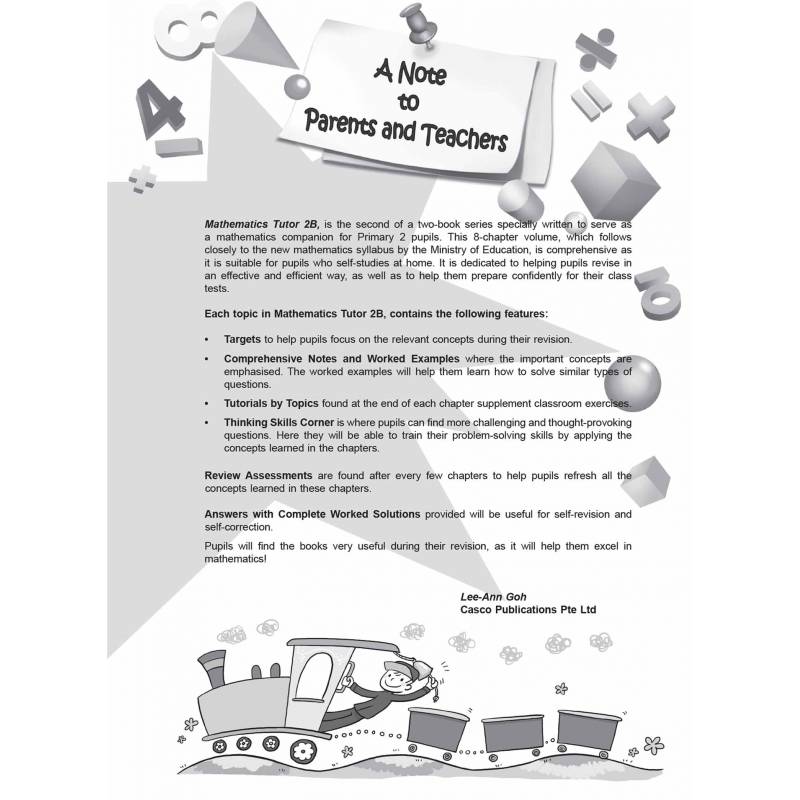 Primary Maths Tutor 2B - Revised Edition