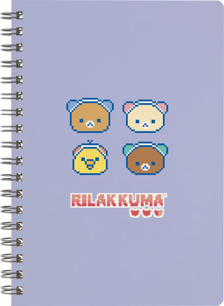 Rilakkuma Notebook 180*125mm 60'S 43001