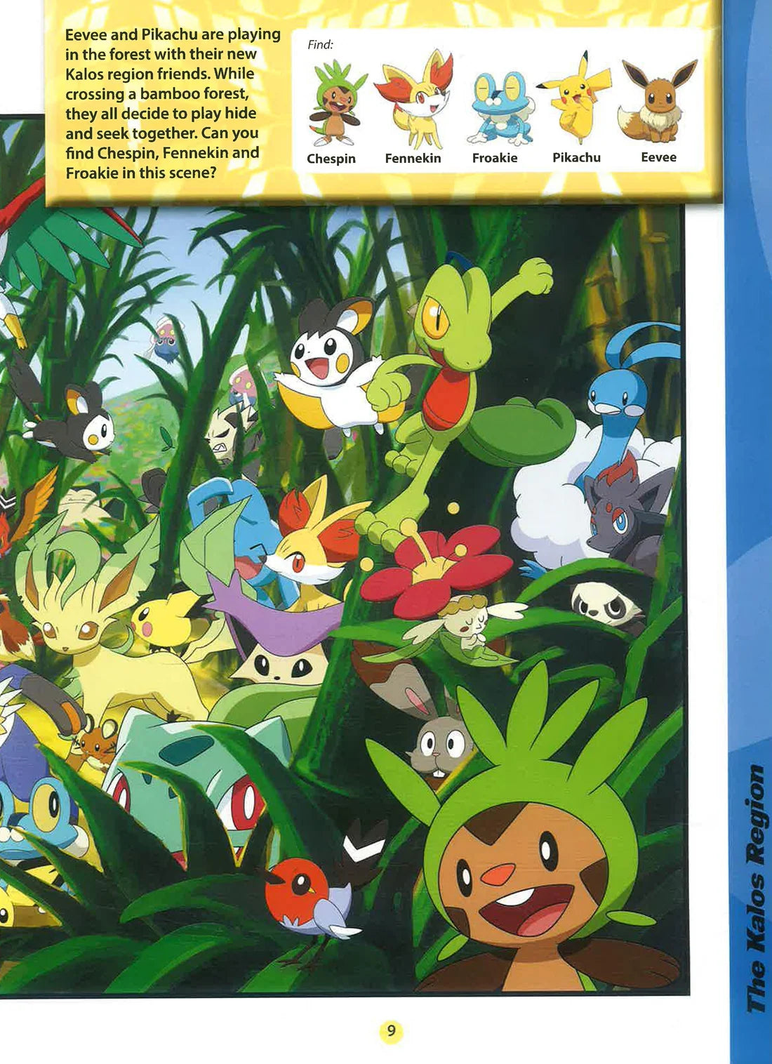 Pokemon Search And Find Adventure: The Kalos Region (Paperback)