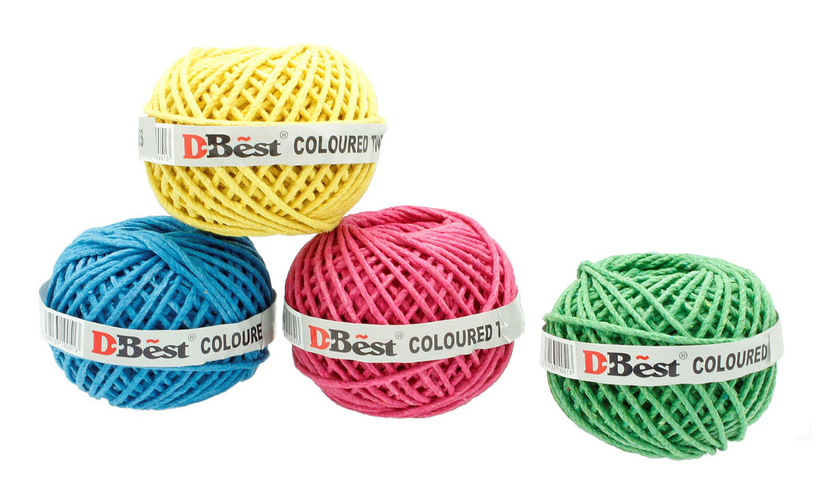 D'Best Colour Twine - 80Grm