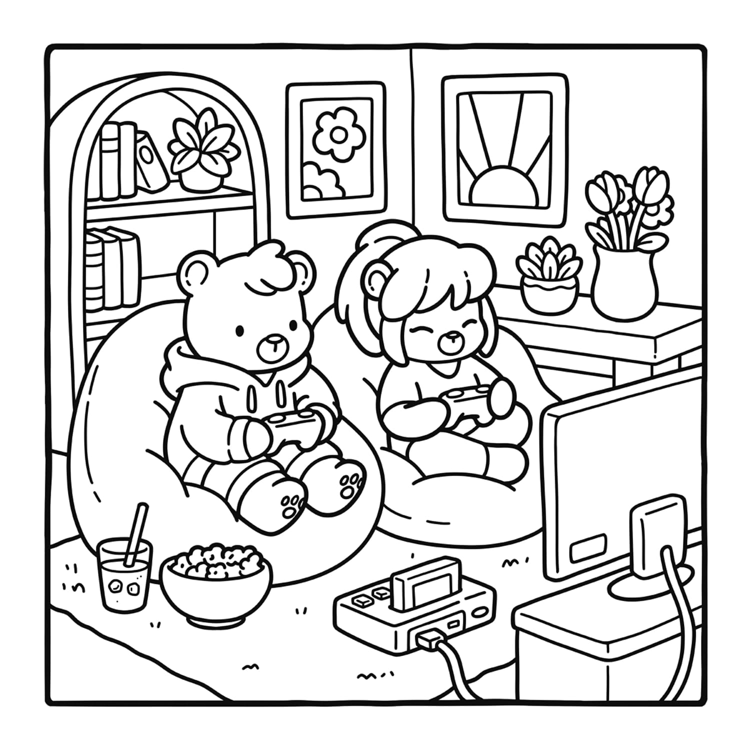 Cozy Life: Colouring (Paperback)