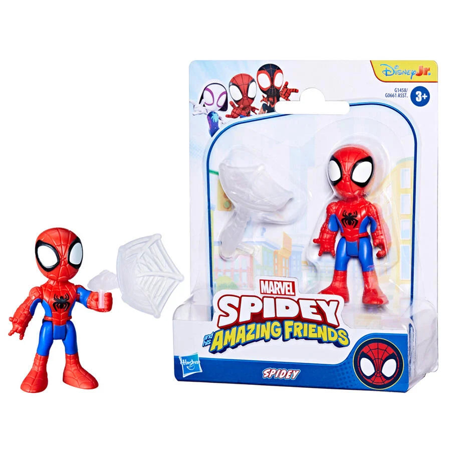 HASBRO MARVEL SPIDEY AND HIS AMAZING FRIENDS 3 IN1 FIGURE WITH ACCESSORY ASSORTED
