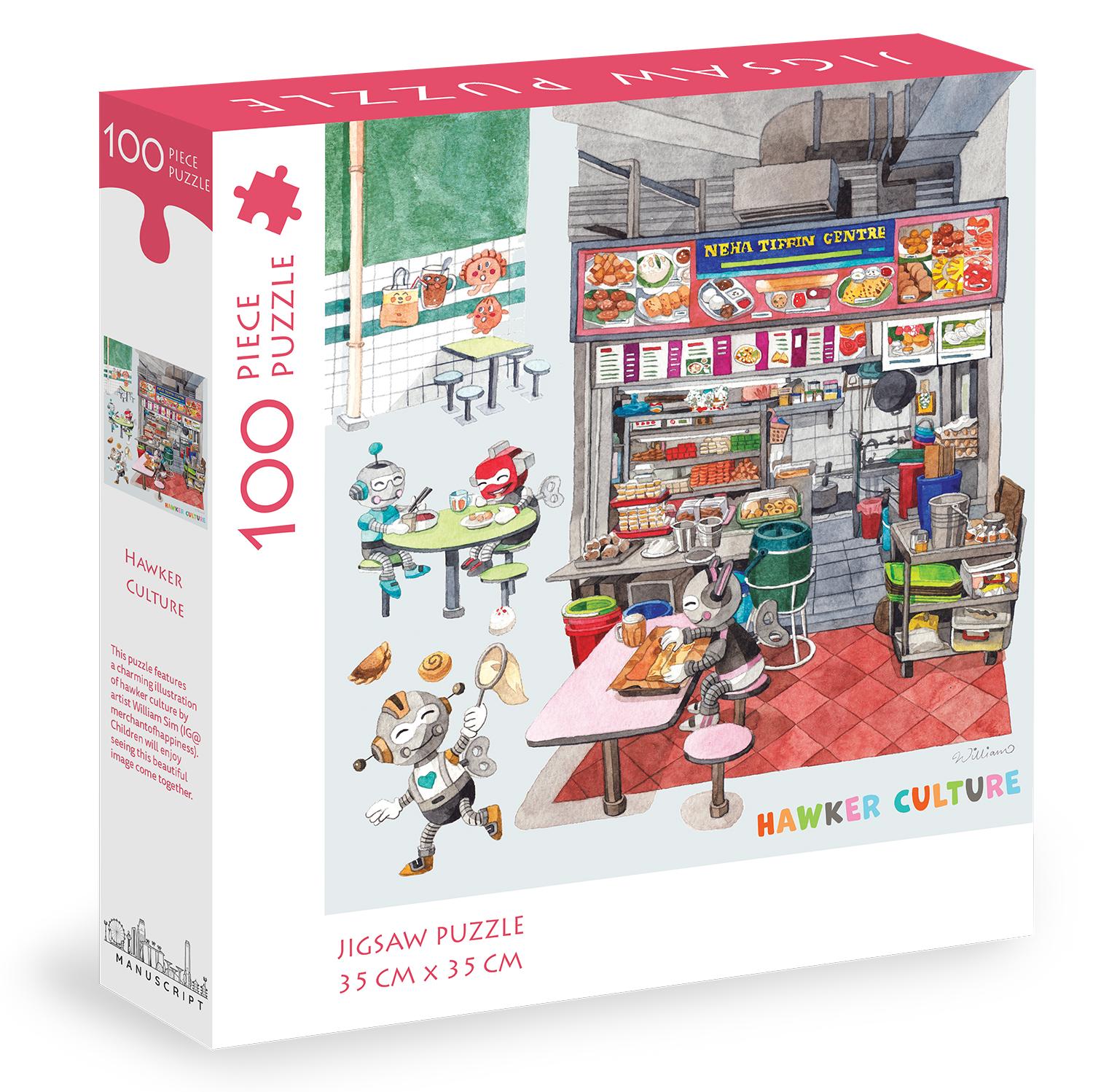 Ps Puzzles Hawker Culture 100pcs